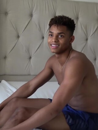 Tall Athletic Jock Ian Borne Jerks Big Cock