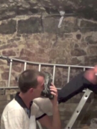 Hung gay Lyam Dylan makes his partner suck his big dick & fucks him doggystyle