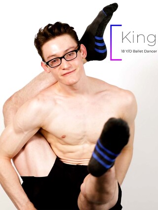 Kinky 18 Y/O Kingsley Kross Can't Wait To Fuck On Camera!
