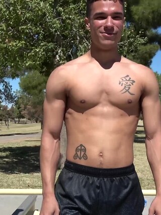 Athletic Basketball Stud Lonny Ball Jerks Off