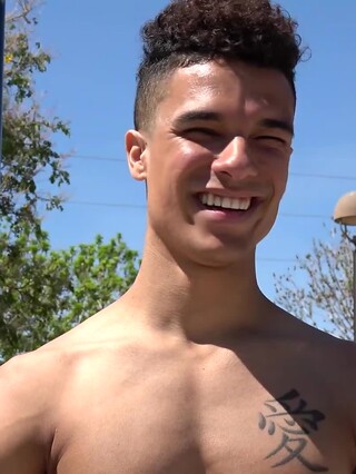 Athletic Basketball Stud Lonny Ball Jerks Off