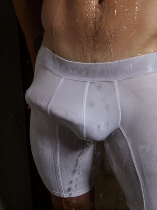 Aaron shower by Male Model