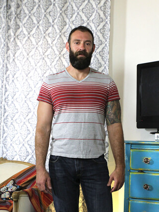 George Glass mature solo by Hot Older Male