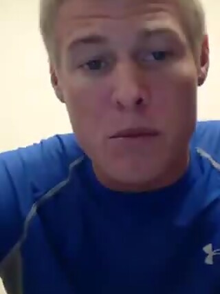 Prestin Presley Strips THEN Cums by Gayhoopla