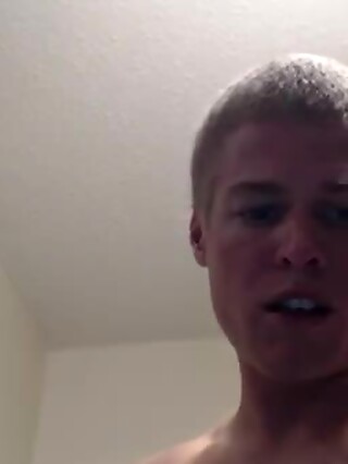 Prestin Presley Strips THEN Cums by Gayhoopla