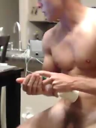 Prestin Presley Strips THEN Cums by Gayhoopla