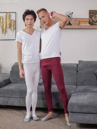 Nico Vegas fucking Jerry Yoyo's skinny asian ass by BoyFun