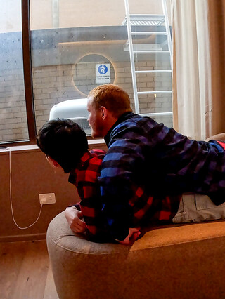 Andrew Tran stripped and pounded by Beau Jackson
