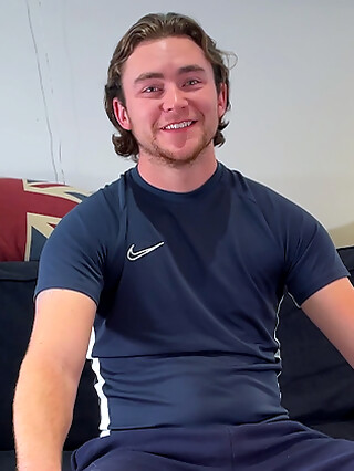 Young Straight Footballer Wanks his Uncut Cock & Bucket Loads of Cum Shoots Everywhere!